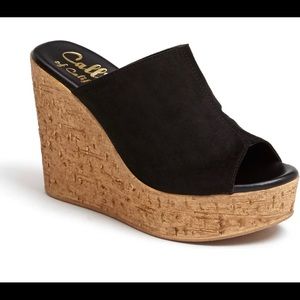 Wedge platform sandals